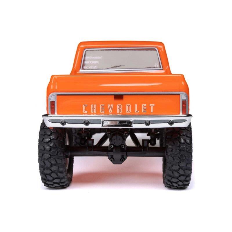 AXIAL 1/24 SCX24 1967 Chevrolet C10 4WD Brushed Truck RTR, Orange - 14