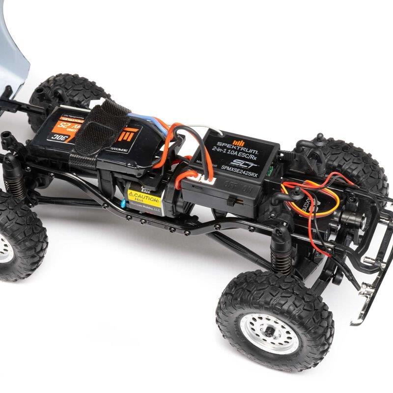 AXIAL 1/24 SCX24 1967 Chevrolet C10 4WD Brushed Truck RTR, Orange - 19