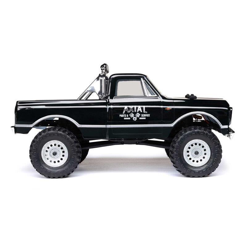AXIAL 1/24 SCX24 1967 Chevrolet C10 4WD Brushed Truck RTR, Black - 16