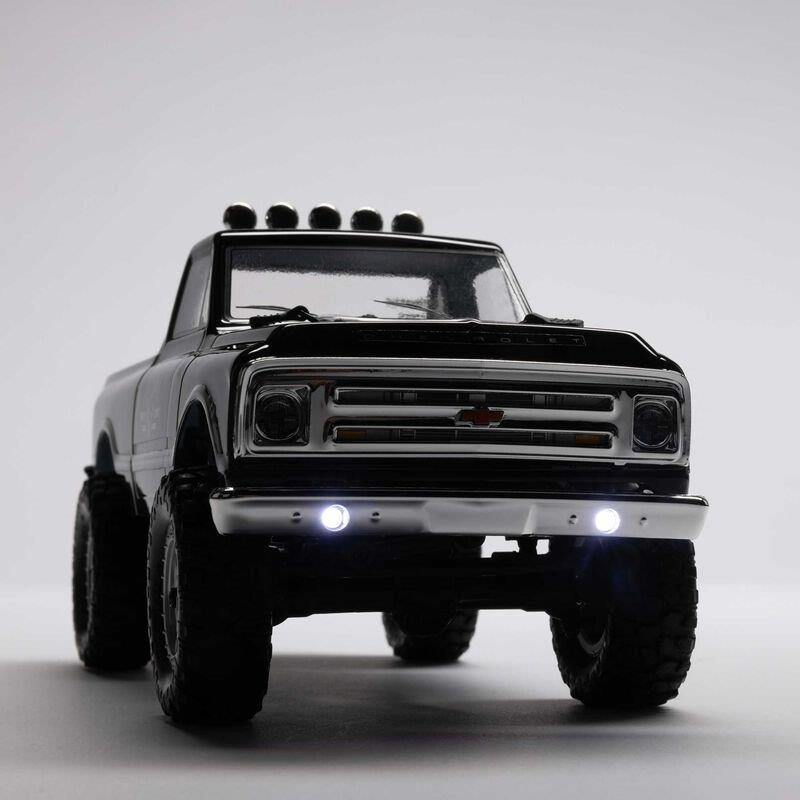 AXIAL 1/24 SCX24 1967 Chevrolet C10 4WD Brushed Truck RTR, Black - 12