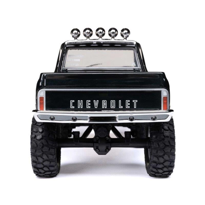 AXIAL 1/24 SCX24 1967 Chevrolet C10 4WD Brushed Truck RTR, Black - 17