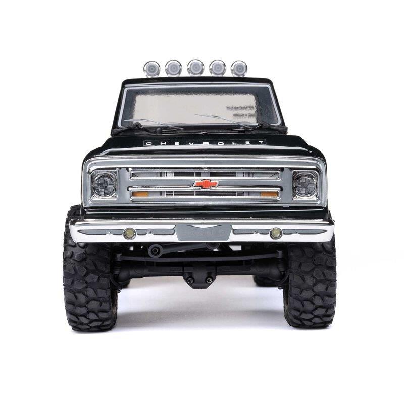 AXIAL 1/24 SCX24 1967 Chevrolet C10 4WD Brushed Truck RTR, Black - 15