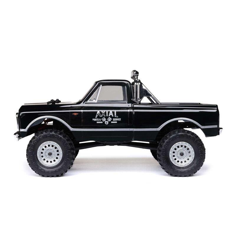 AXIAL 1/24 SCX24 1967 Chevrolet C10 4WD Brushed Truck RTR, Black - 14