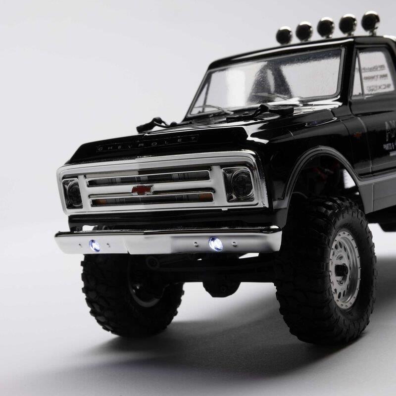 AXIAL 1/24 SCX24 1967 Chevrolet C10 4WD Brushed Truck RTR, Black - 13