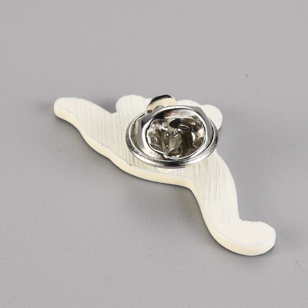 Brosch pin dinosaurie långhals brontosaurus skelett - 3