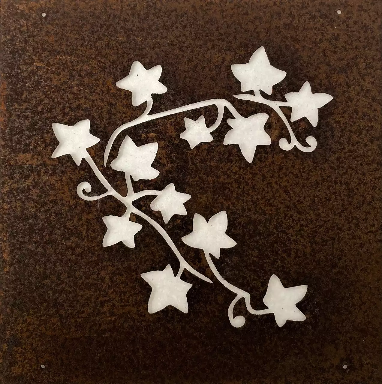 Ivy decoration for reinforcement mesh 14x14cm