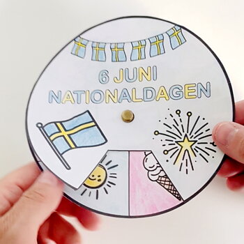Pyssel till Sveriges Nationaldag för barn