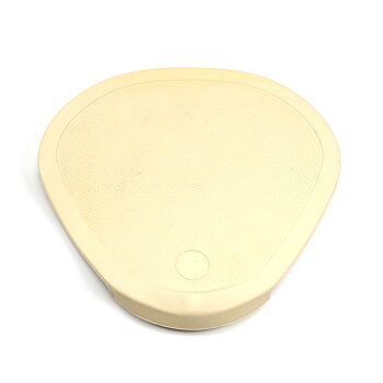 Sadel gummi Bategu "BTG" hvid / beige
