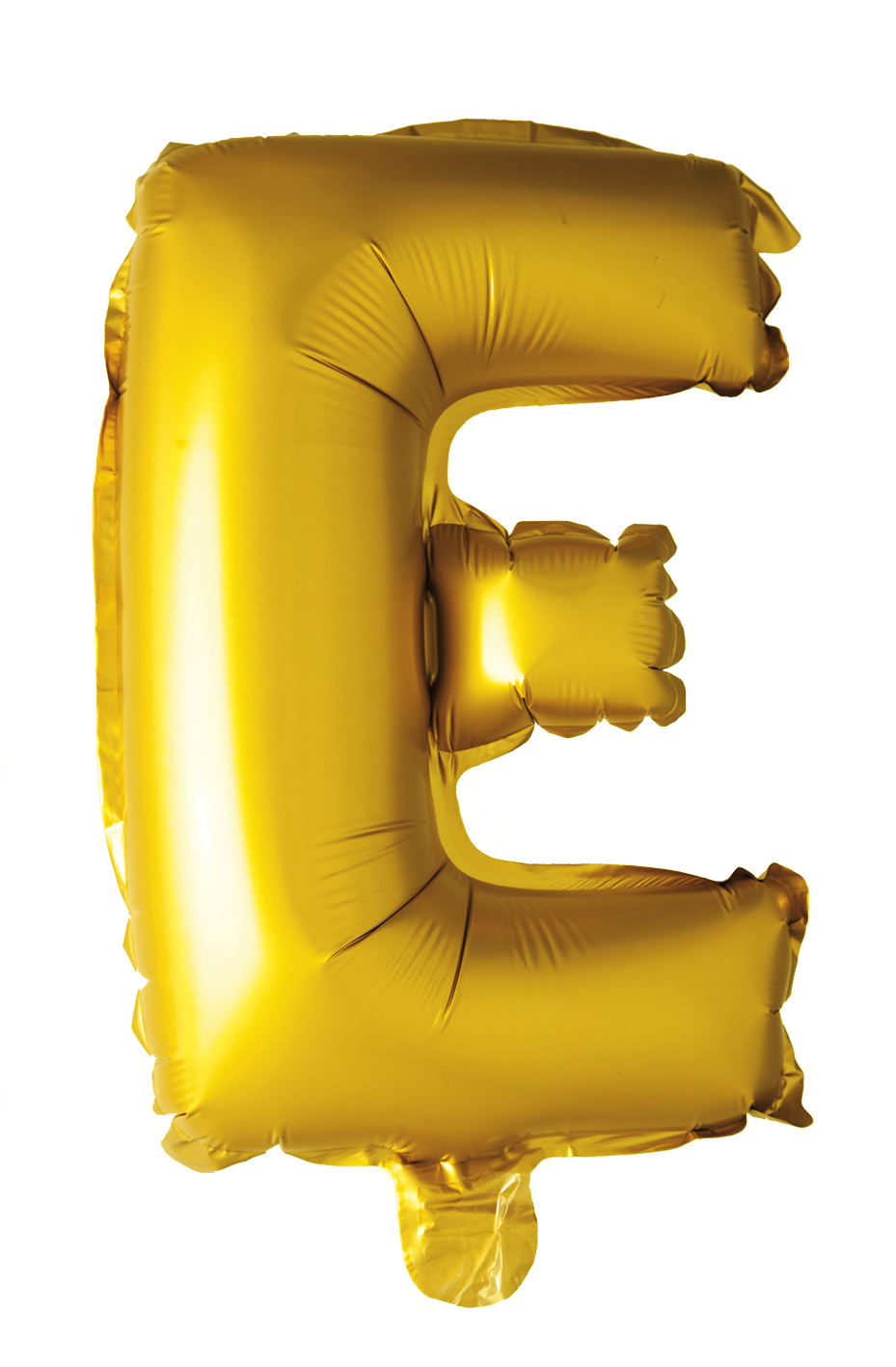 Folieballong Bokstab E Guld 41cm