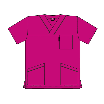 V-blus passpoal  - 2