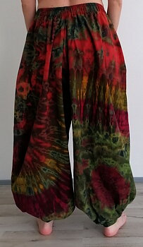 Baggy Byxor i Batik - Bomull