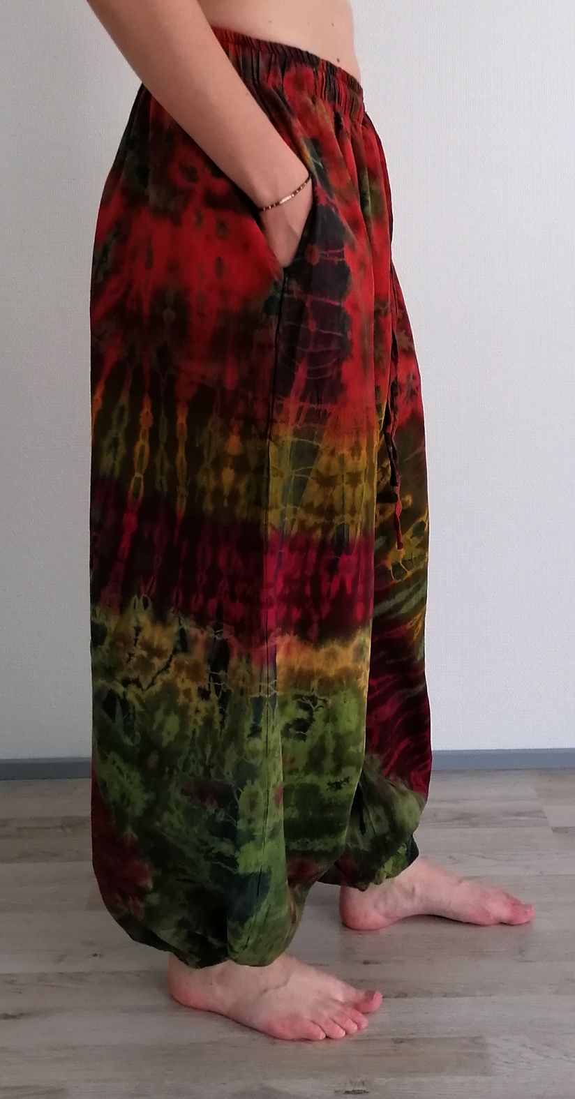 Baggy Byxor i Batik - Bomull - 3