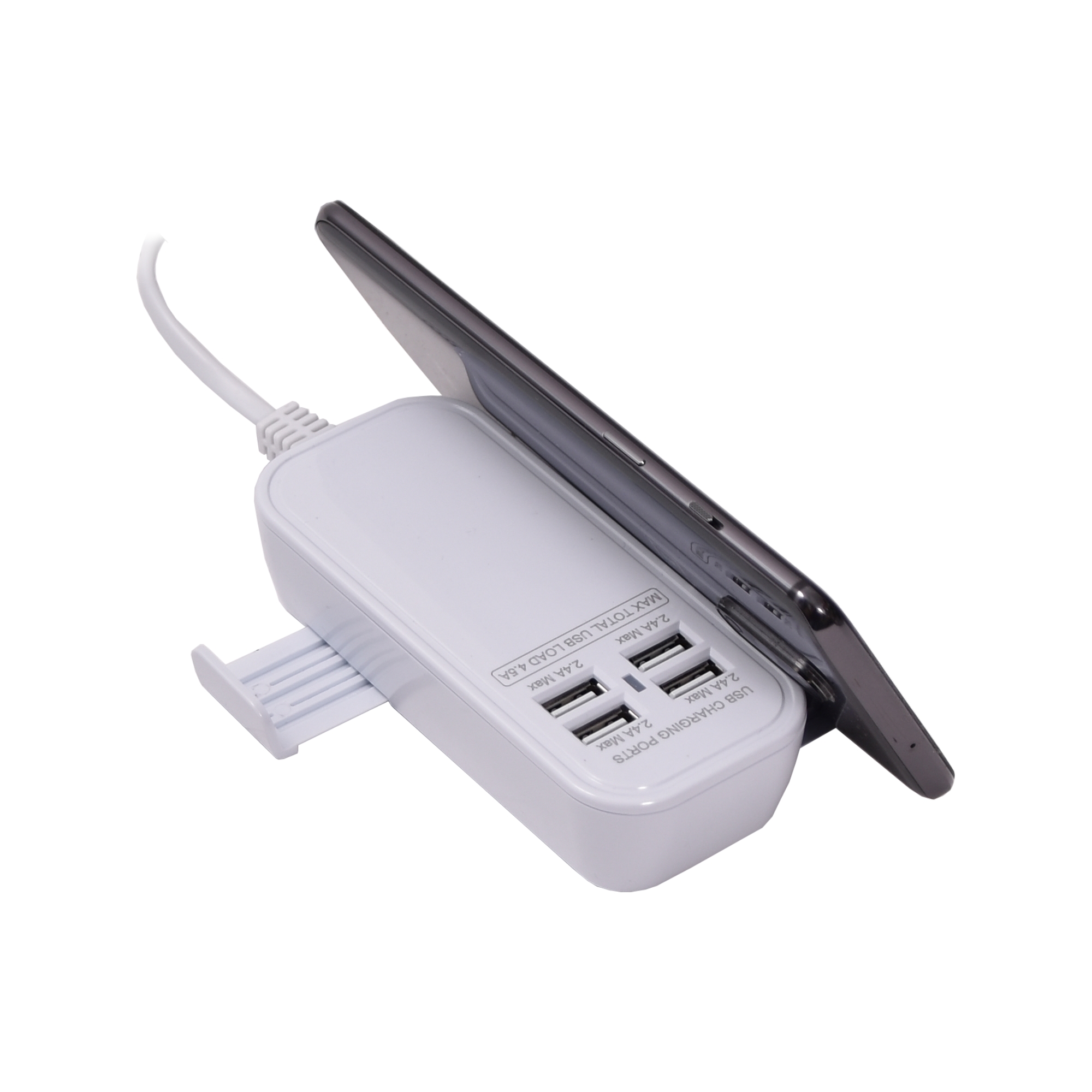 AXXEL USB-LADDARE 4 UTTAG 4.5A 230V - 2