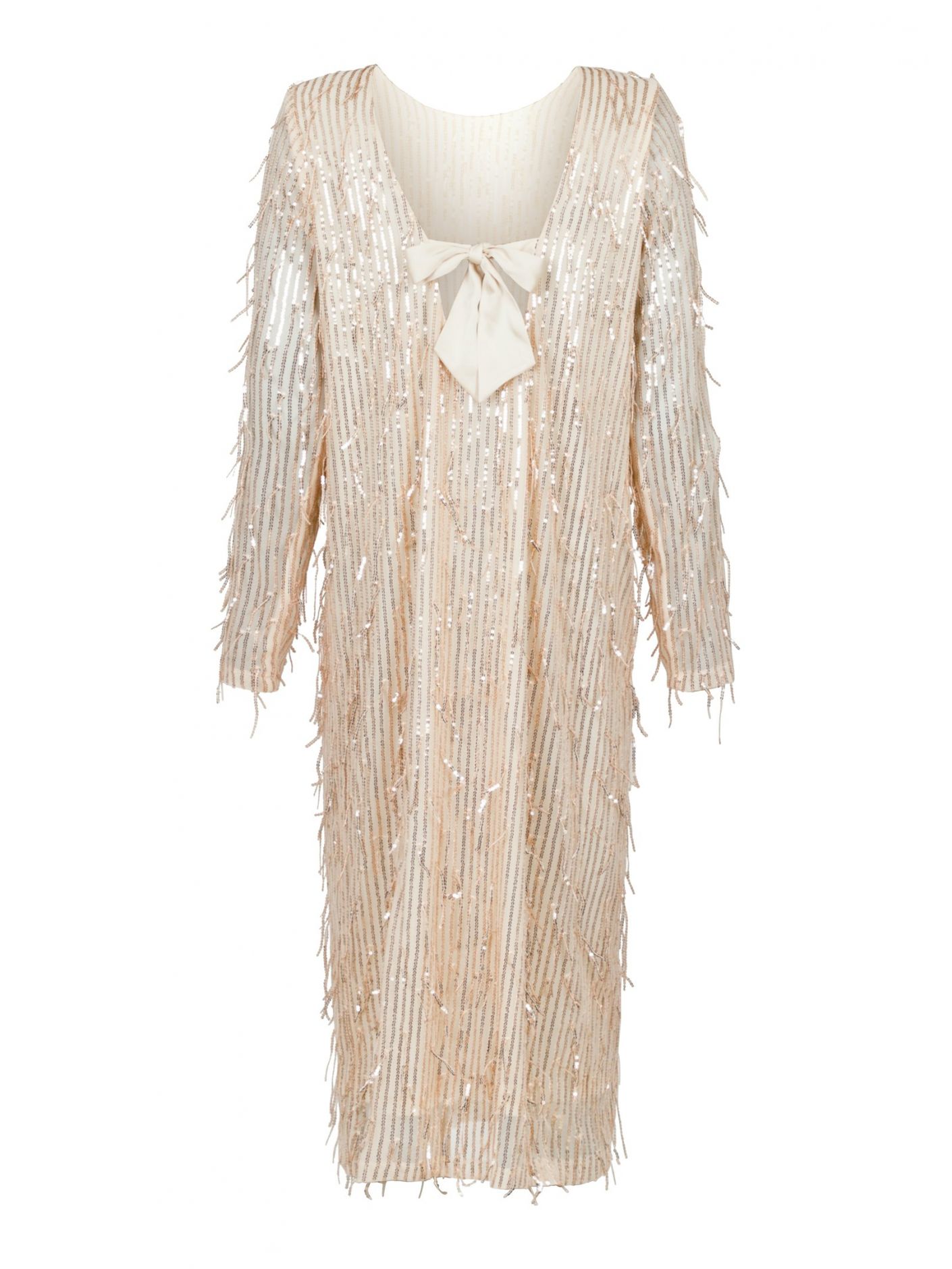 Maline Sequins Dress Rose Gold - 2