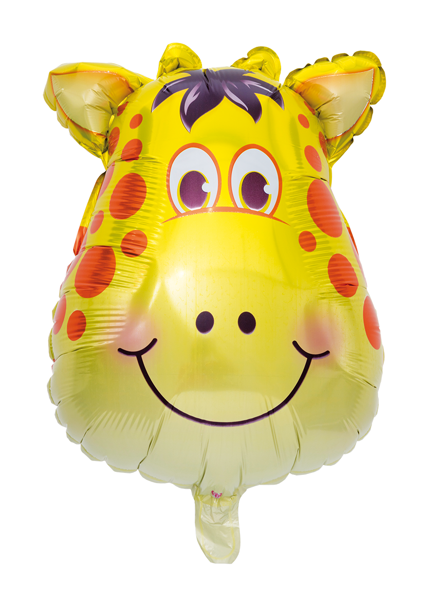 Folieballong Giraffe 44 x 54cm