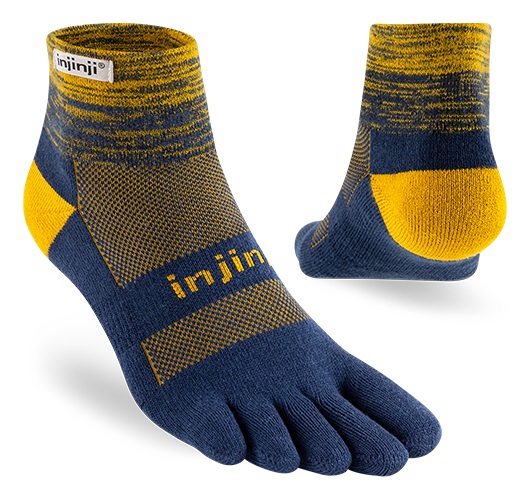 Injinji Trail Midweight Mini-Crew Moonlit