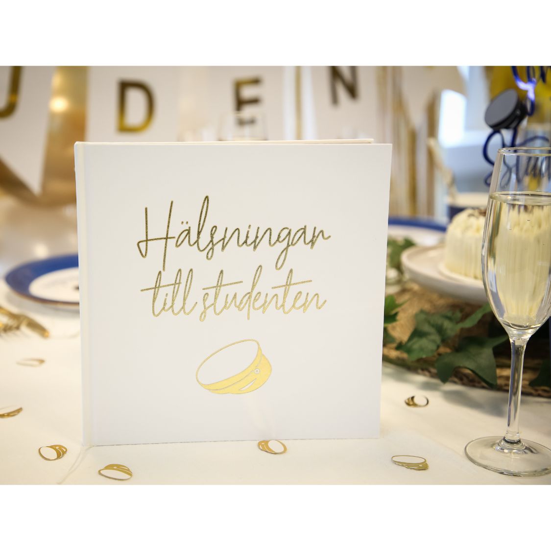Gästbok Hälsningar till studenten - 2