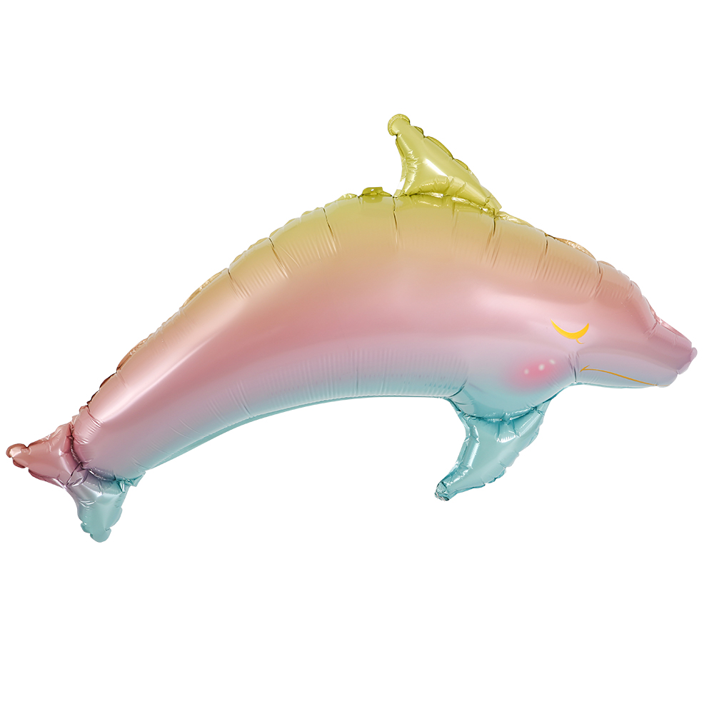 Folieballong Delfin 50 x 92cm