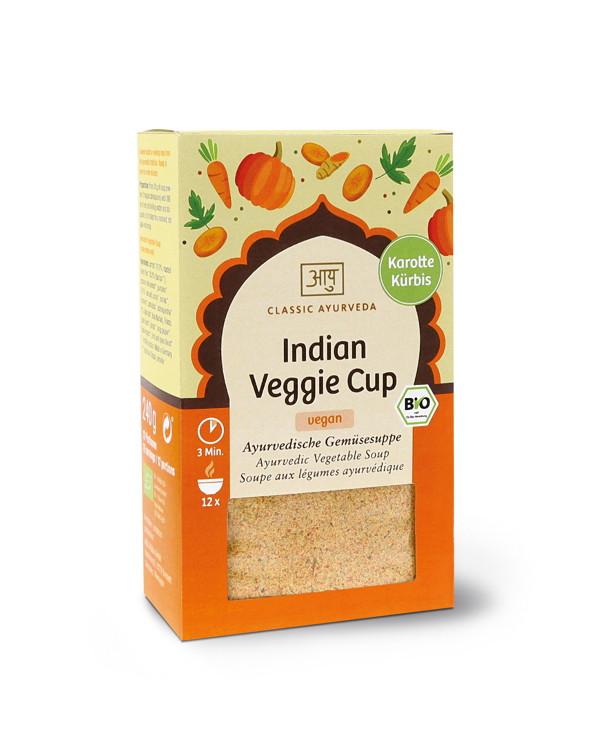 Indian Veggie Cup, organic