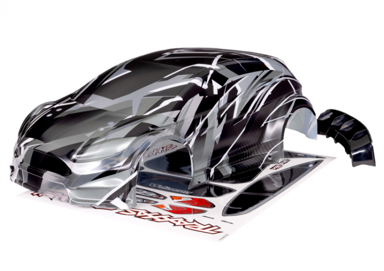 Traxxas 7427X Kaross Ford Fiesta ST Rally VXL ProGraphix