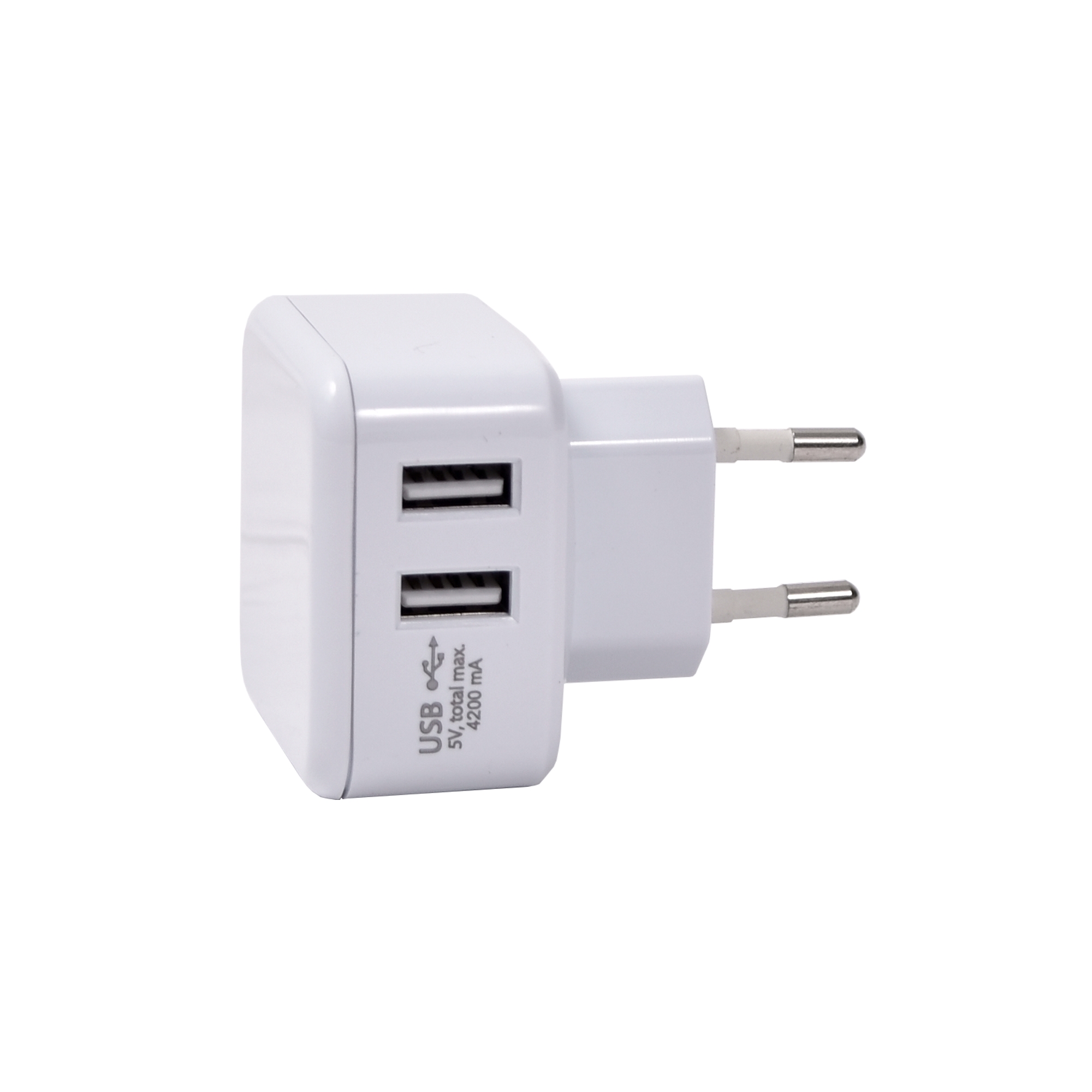 USB LADDARE X2, 5V DC, MAX. 4.2A 230 V-50 HZ 0.25 A - 2