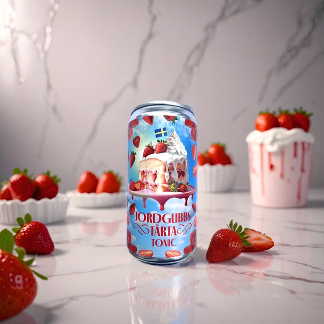 Göteborgs Soda Tonic JORDGUBBSTÅRTA - 2