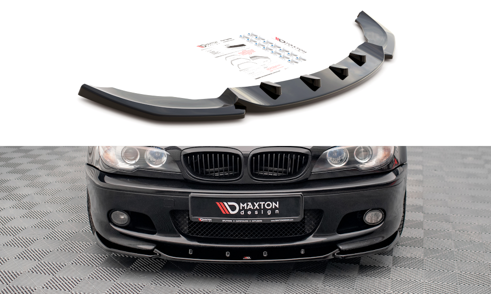 Maxton - FRONT SPLITTER V.2 BMW 3 COUPE M-PACK E46