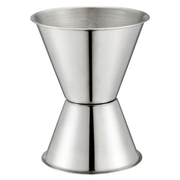 MÄTGLAS i rostfritt 4cl/6cl 