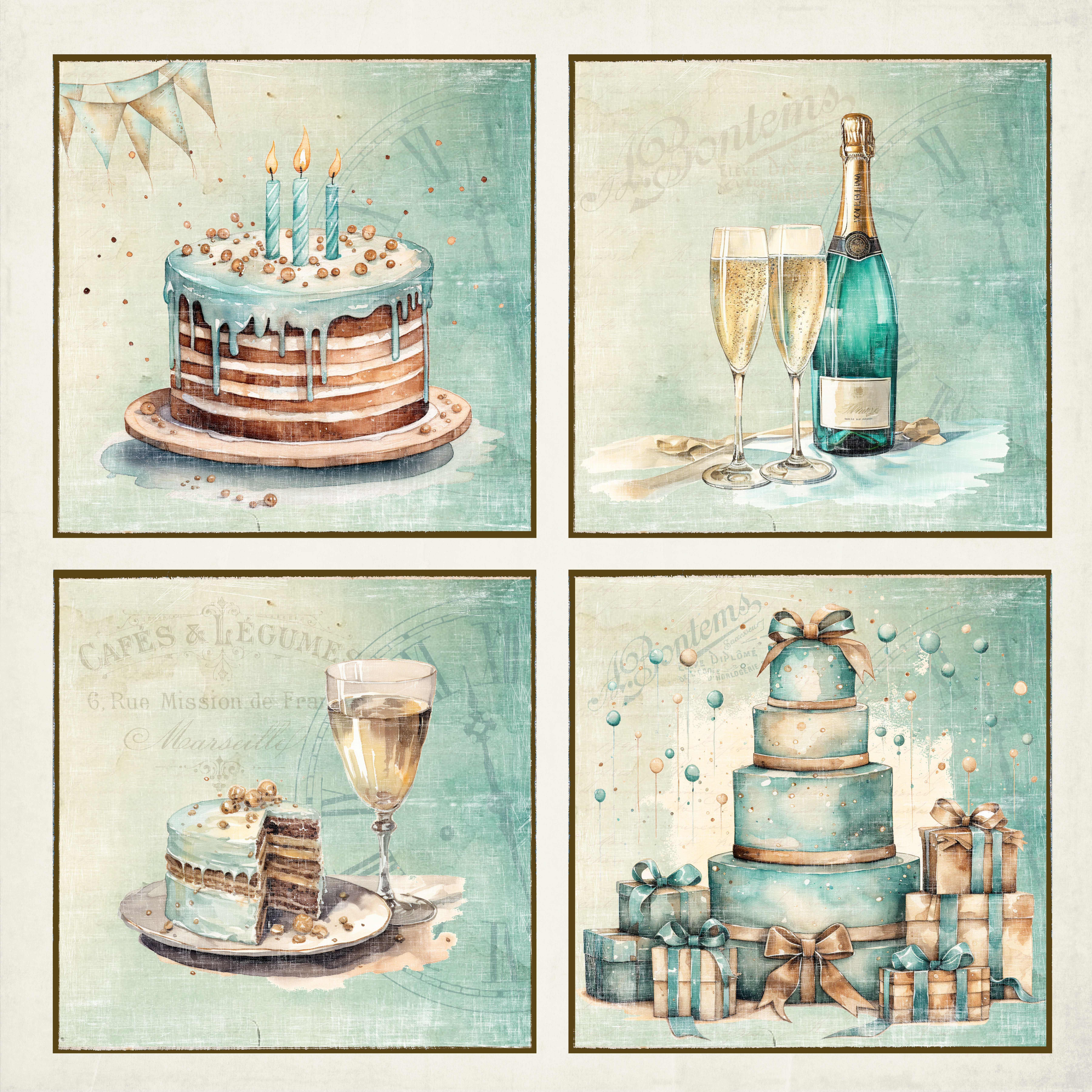 Reprint - Collection Paperpack 12x12 - Birthday - 8