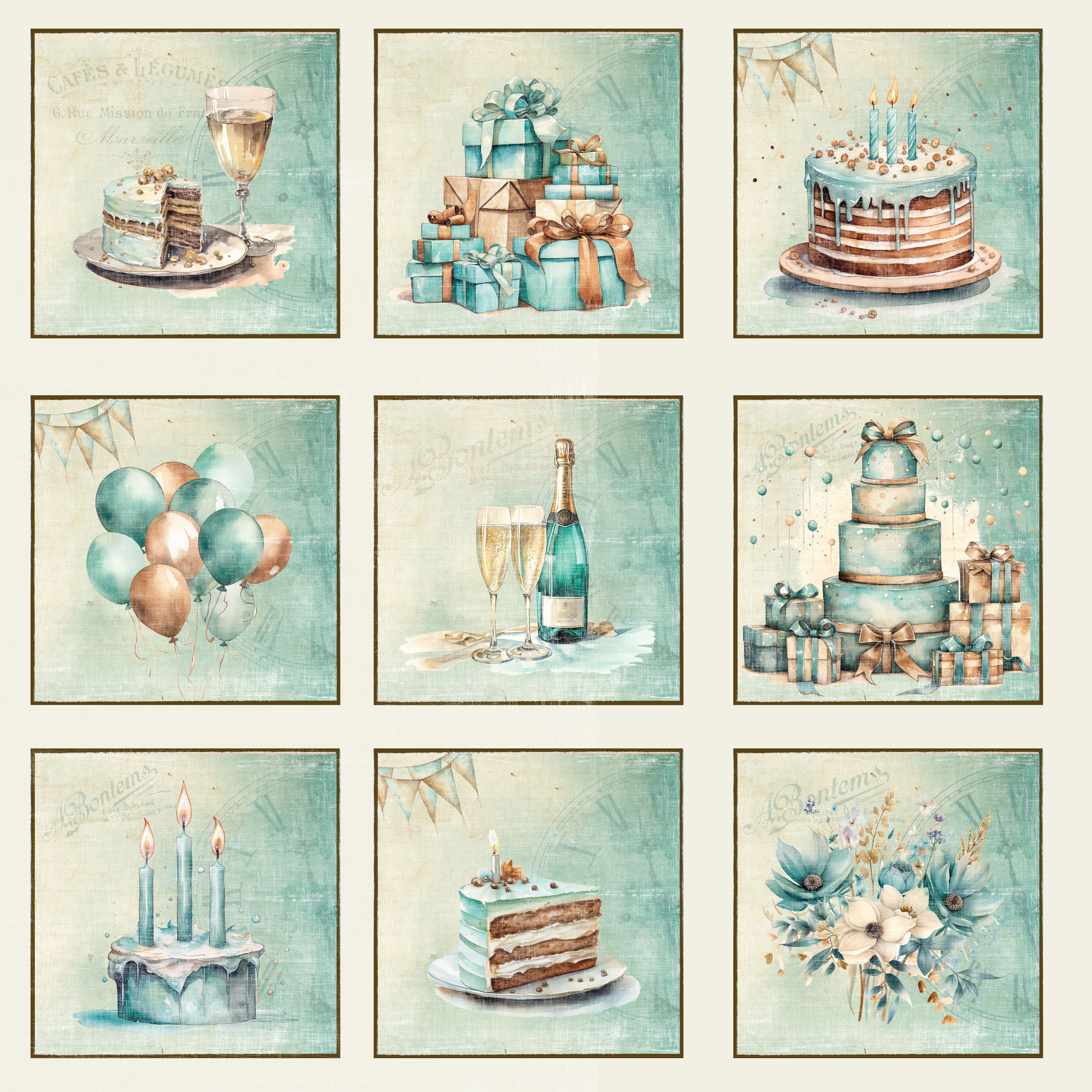 Reprint - Collection Paperpack 12x12 - Birthday - 10