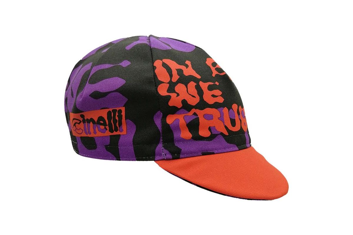 Orange cycling cap sale