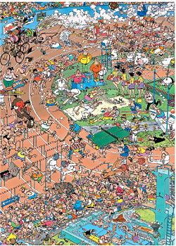 Summer Games, Paris, 1000 Bitar JvH Jumbo