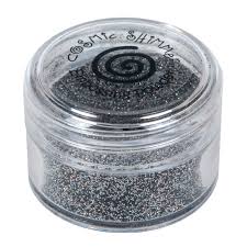 Cosmic Shimmer Embossing powder -Black Mirage