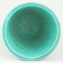 Wilhelm Kåge (Argenta 1959) Green Widening Vase with Leaf Decor 15 cm