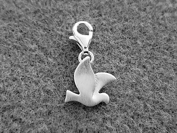 Berlock duva 925-silver