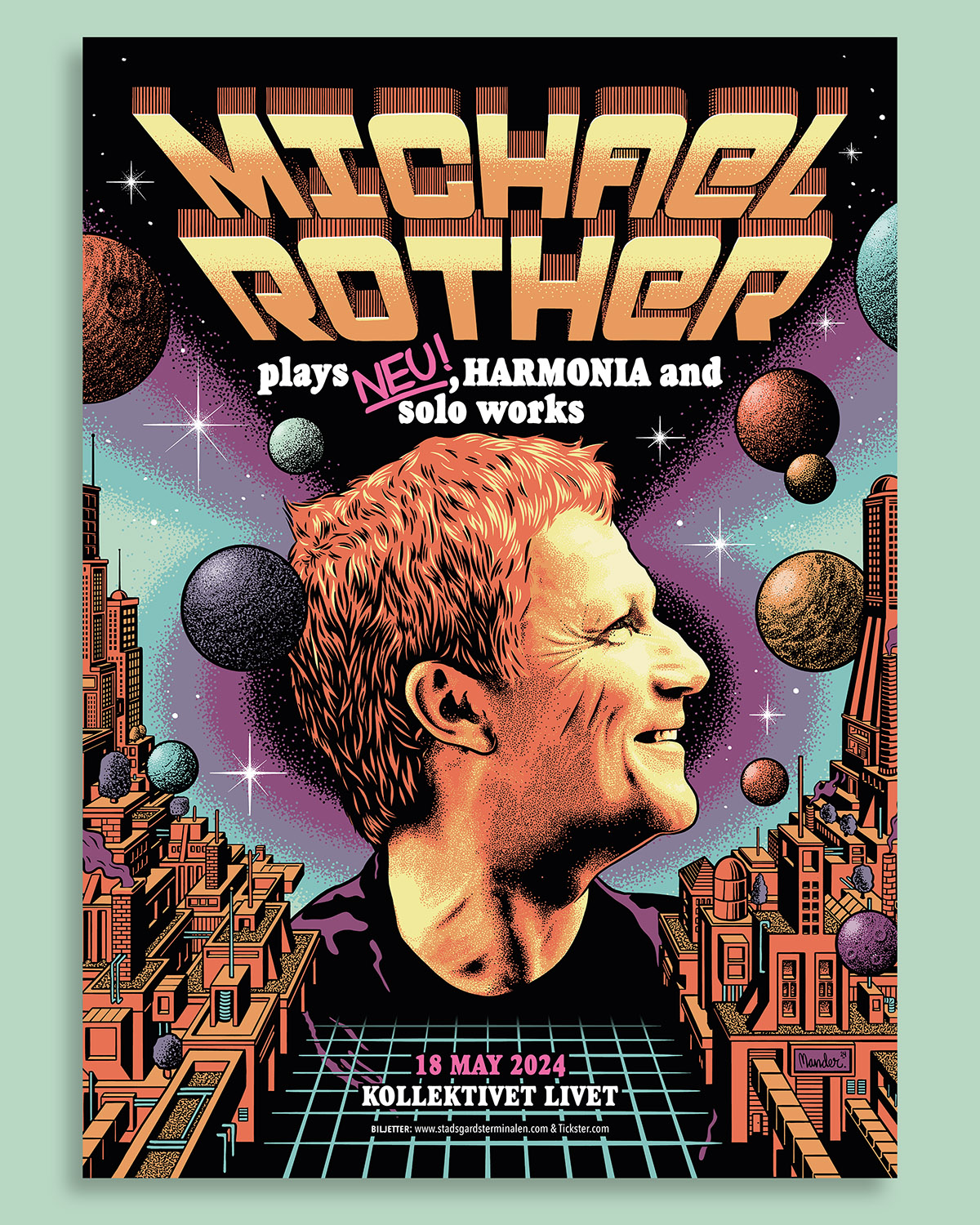 Michael Rother Poster