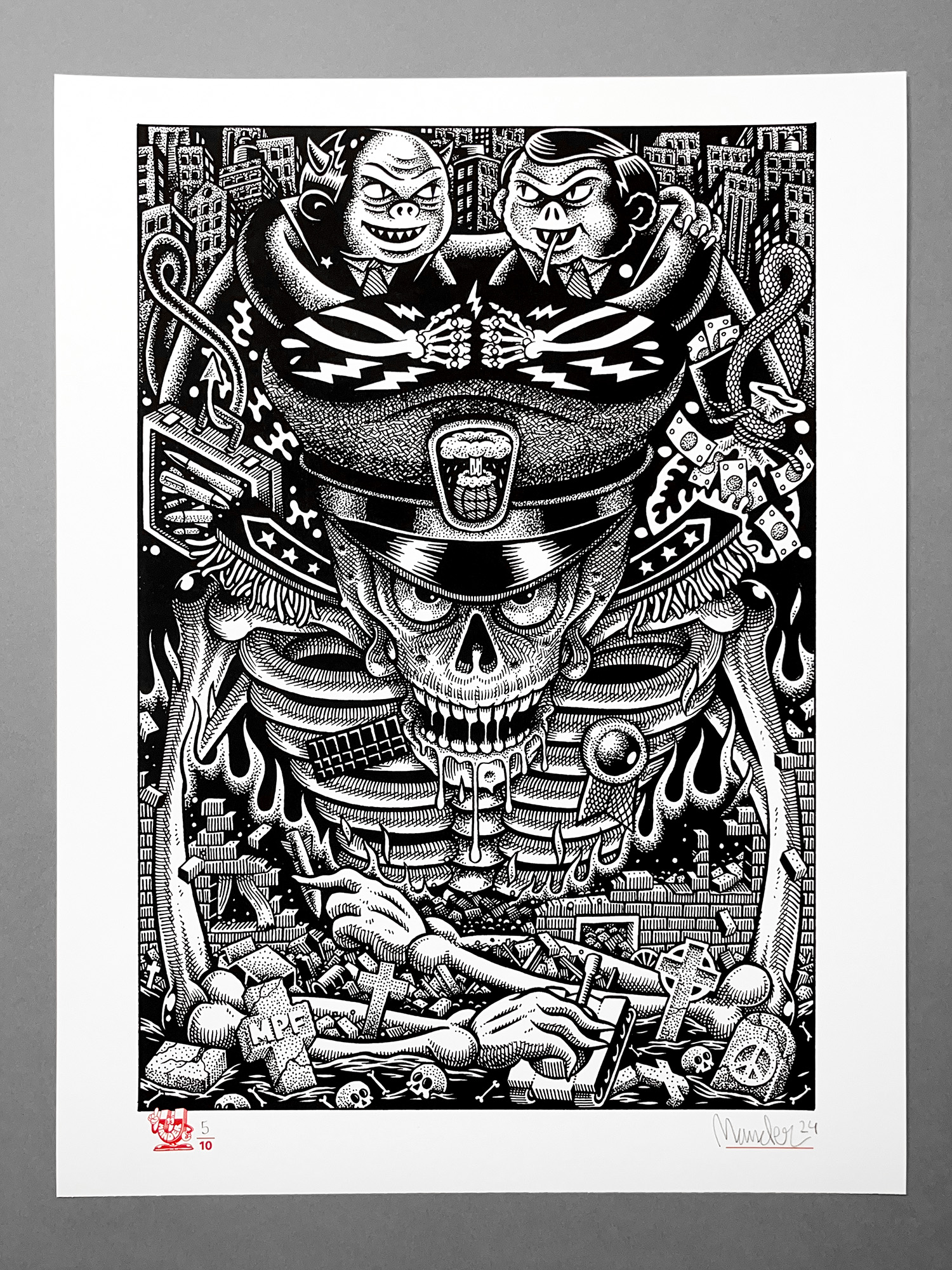 TRAUMA art print