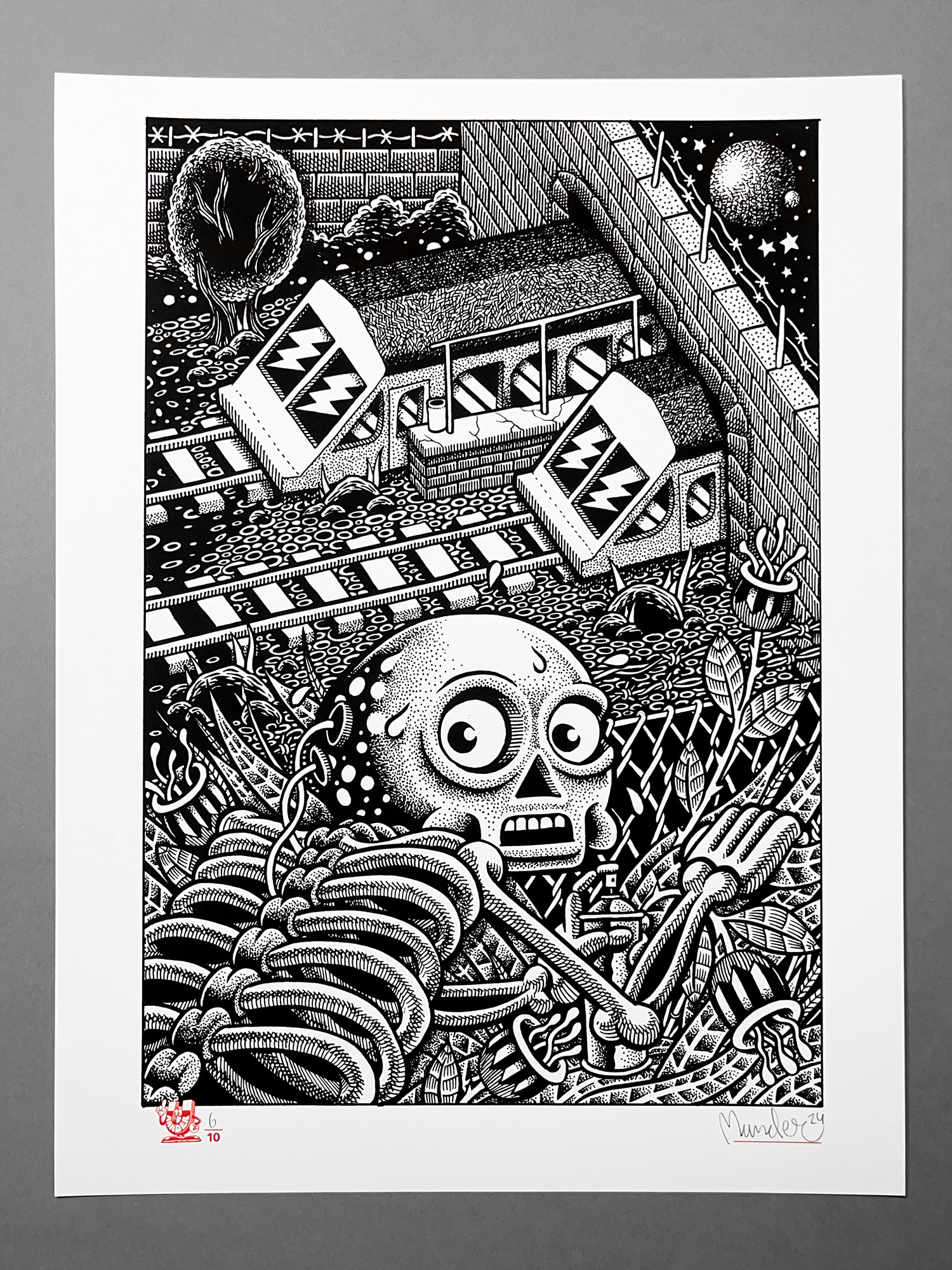 GHOSTYARD art print