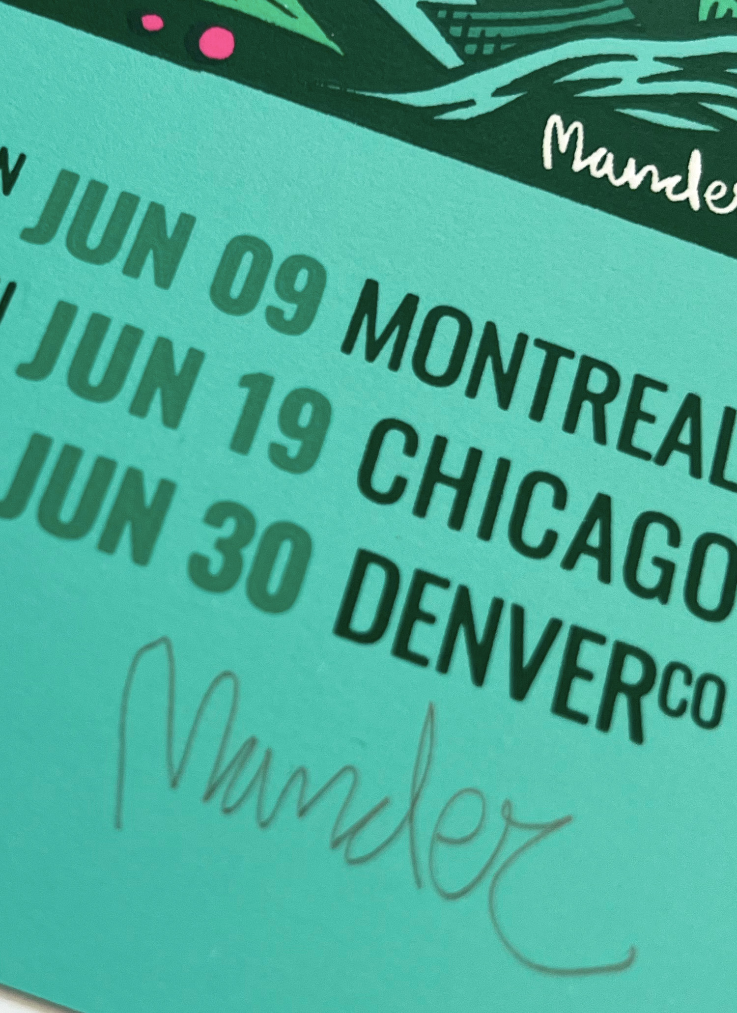 PIXIES North American Tour 2024 poster - 6
