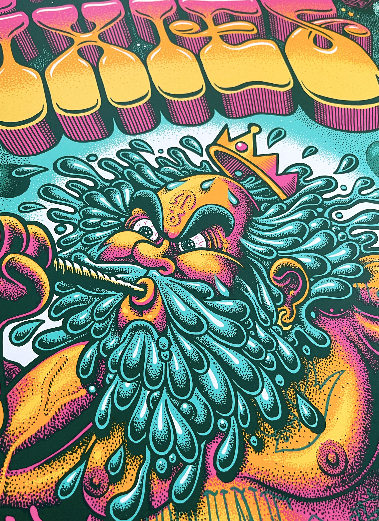 PIXIES North American Tour 2024 poster - 3