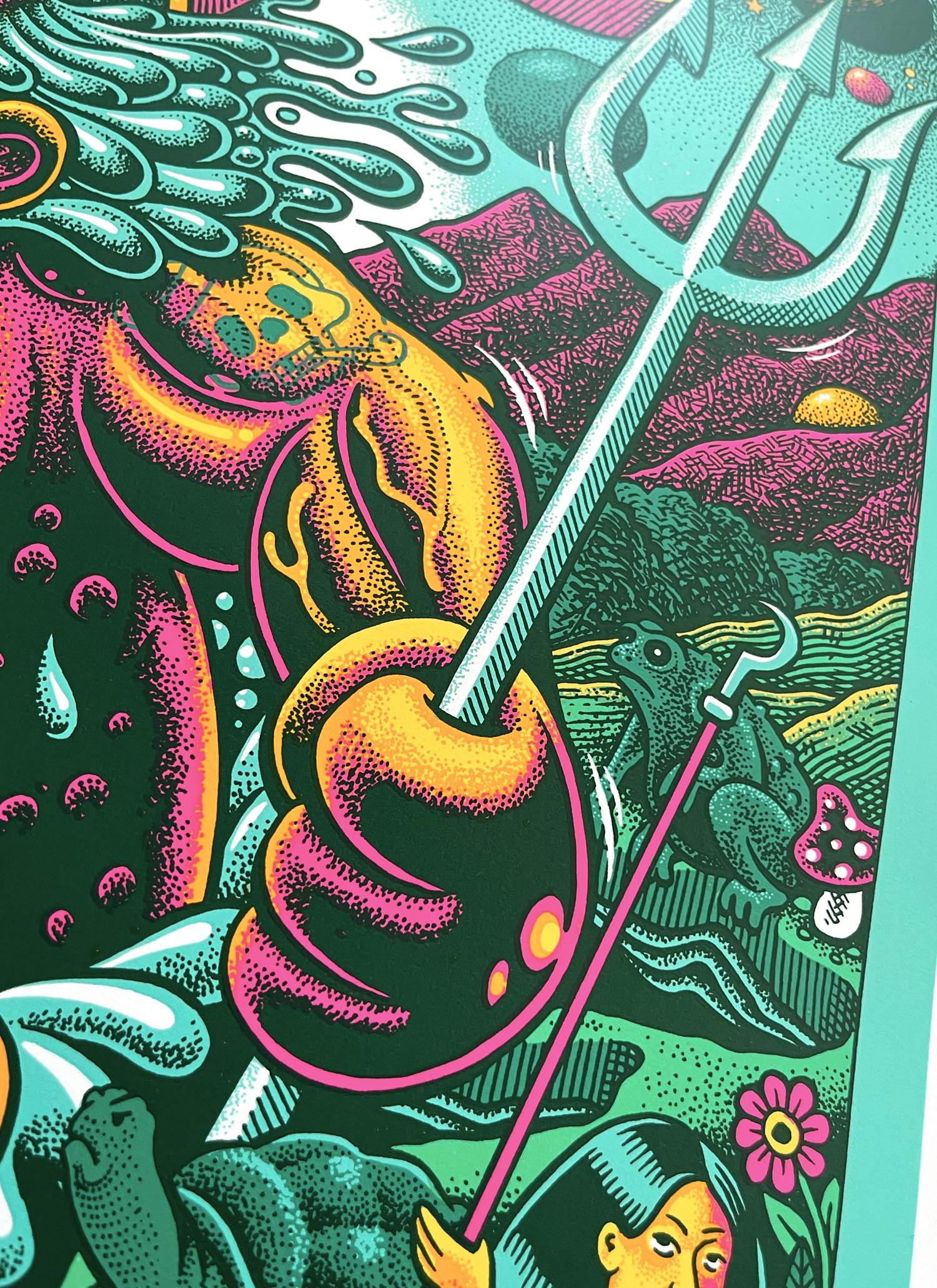 PIXIES North American Tour 2024 poster - TRUST NO ONE RECORDINGS