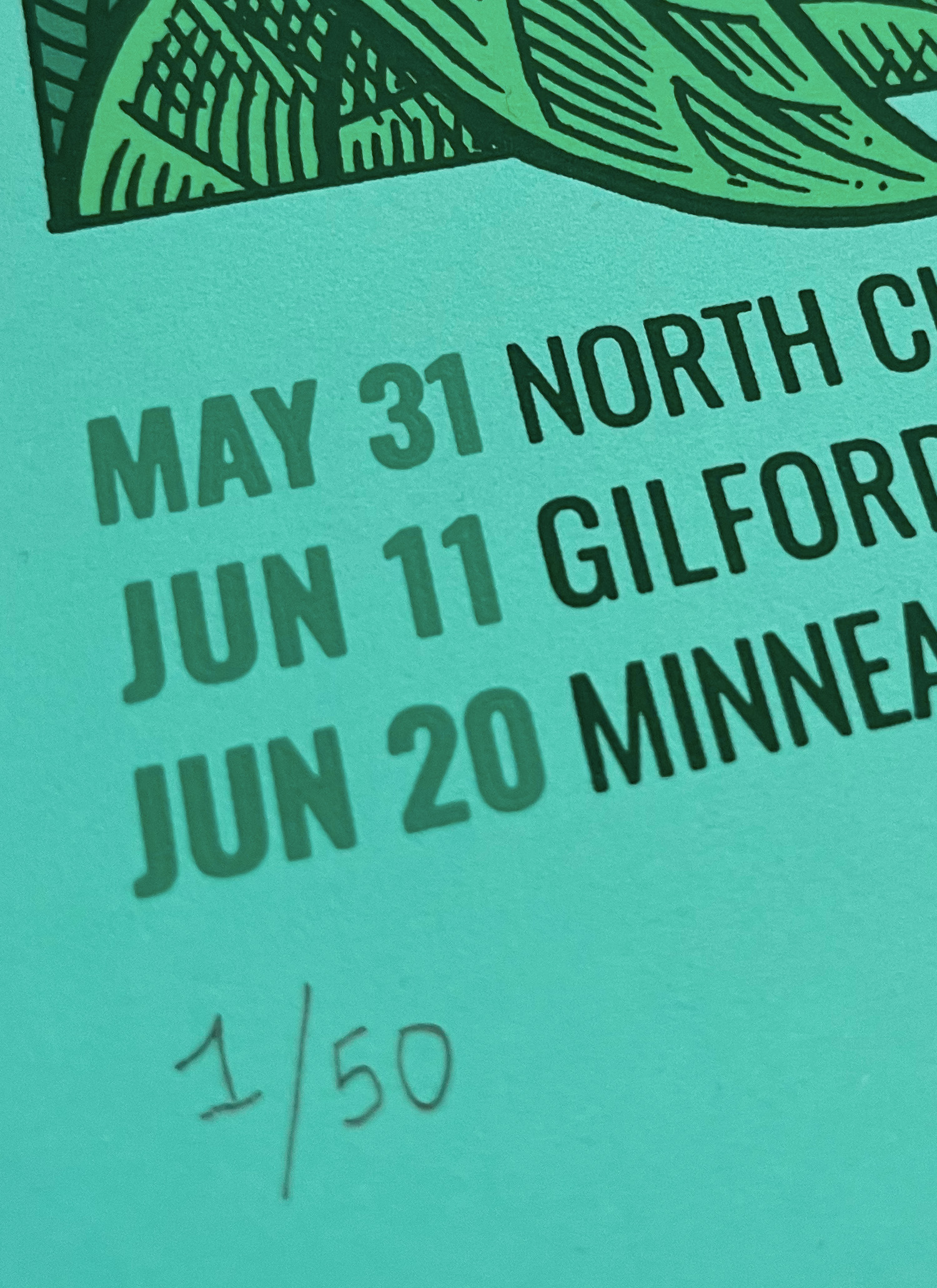 PIXIES North American Tour 2024 poster - 5