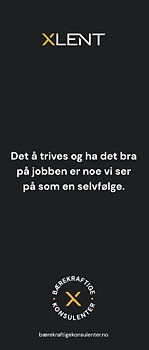 Roll up Norge Text Det å trives