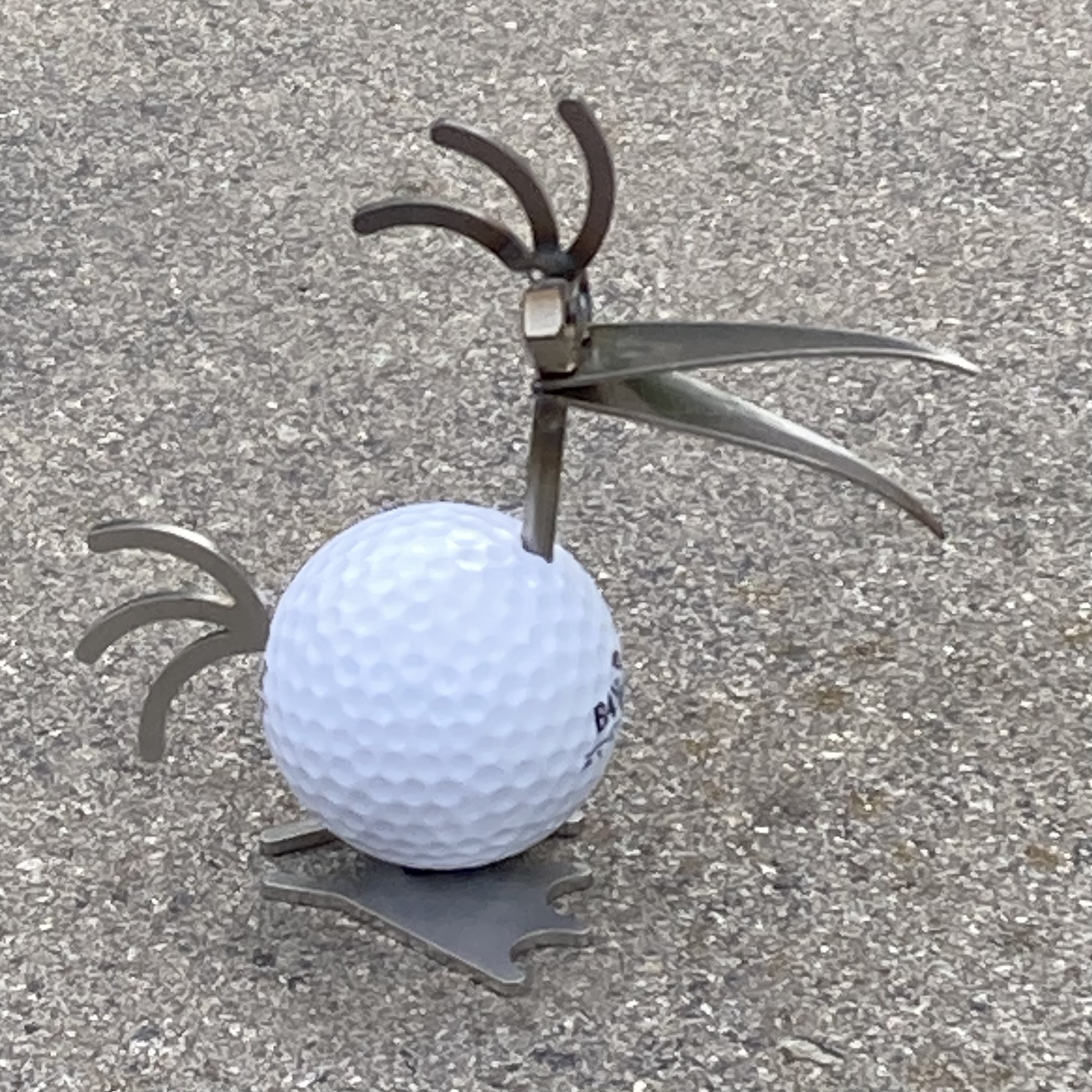 Golffågel Bakåtkammat - 2