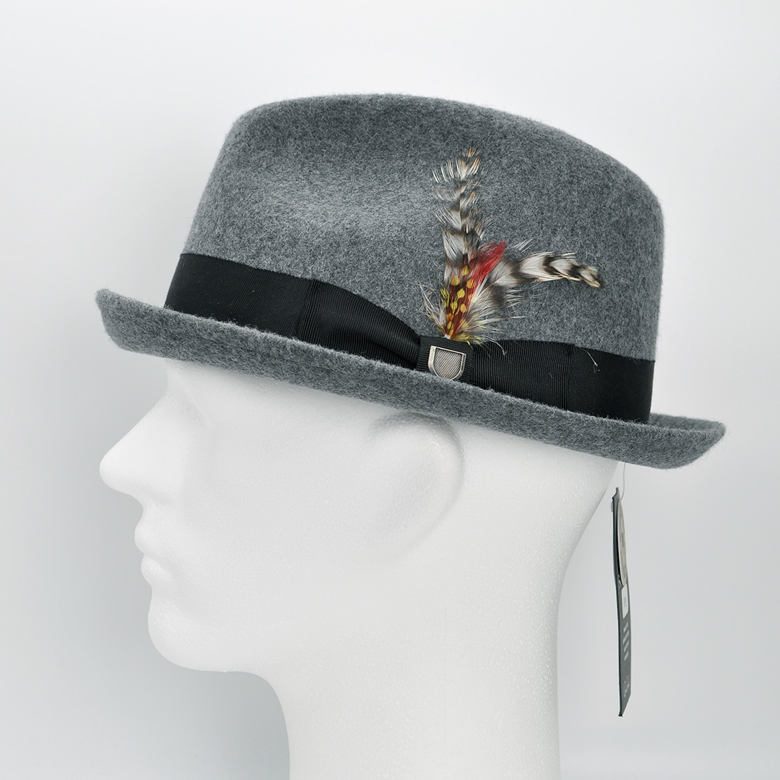 Brixton - Gain Fedora Dark Heather Grey - 2