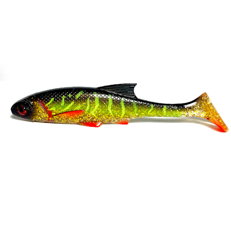 armada sneaky roach is a pike jig of 21cm. With a large paddling tail it has attracted many large pike. pike