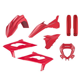  Beta RR 23-24 OEM 24 Plastkit Enduro med kåpa och gaffelbensskydd