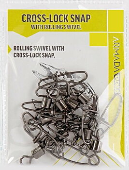 Armada Rolling Swivel Cross-Lock 10-PACK