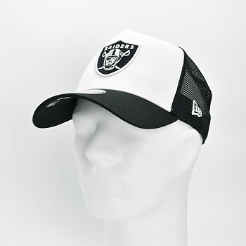 New Era - Las Vegas Raiders Team Colour A-Frame Trucker Cap White