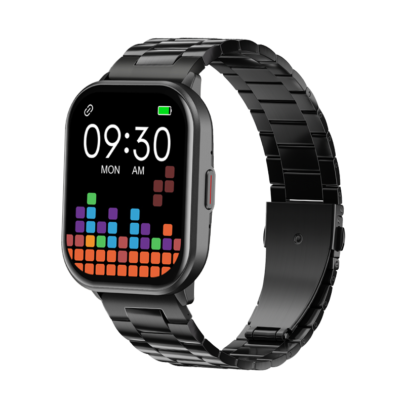 Philippe Palmer Smart Watch LP47 Black Steel